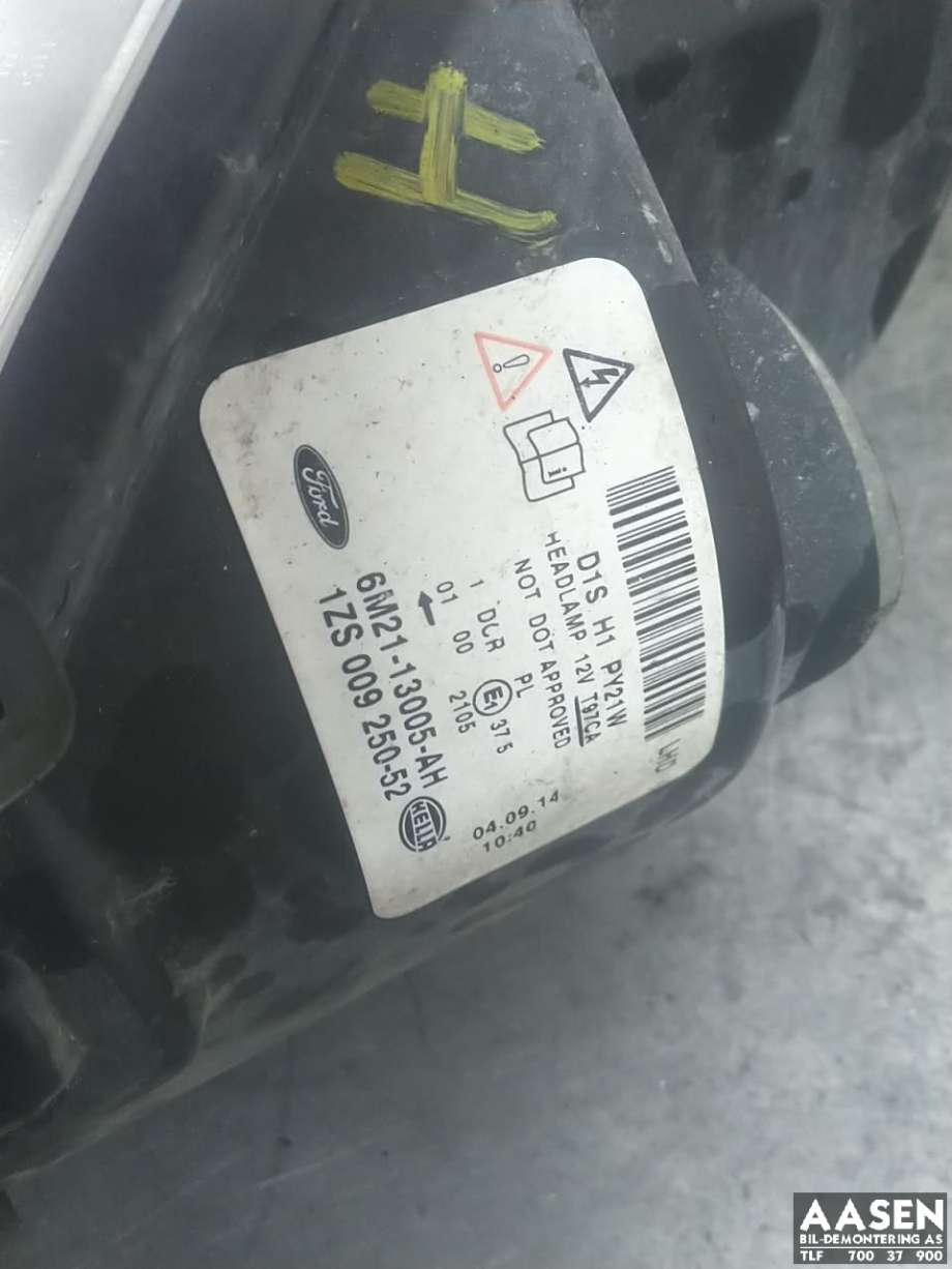 Frontlykt høyre xenon til Ford Galaxy 2010-2015 (Type III, Fase 2)  (1801373|)