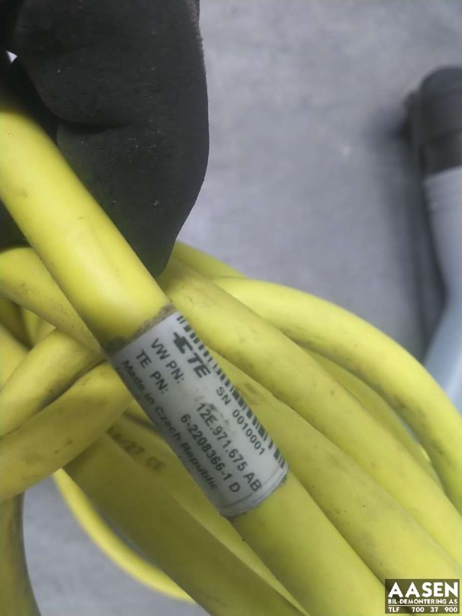 Batterilader kabel til VW E-Up 2013-2019  (12E 971 675 AB|)