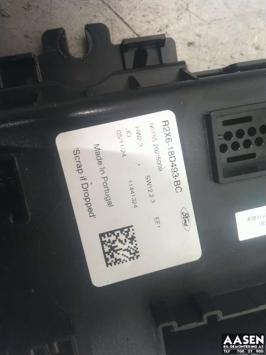 Styreenhet diverse til Ford Transit Courier 2024-->> (Type II) (2745431|R2X6-18D493-BC|)