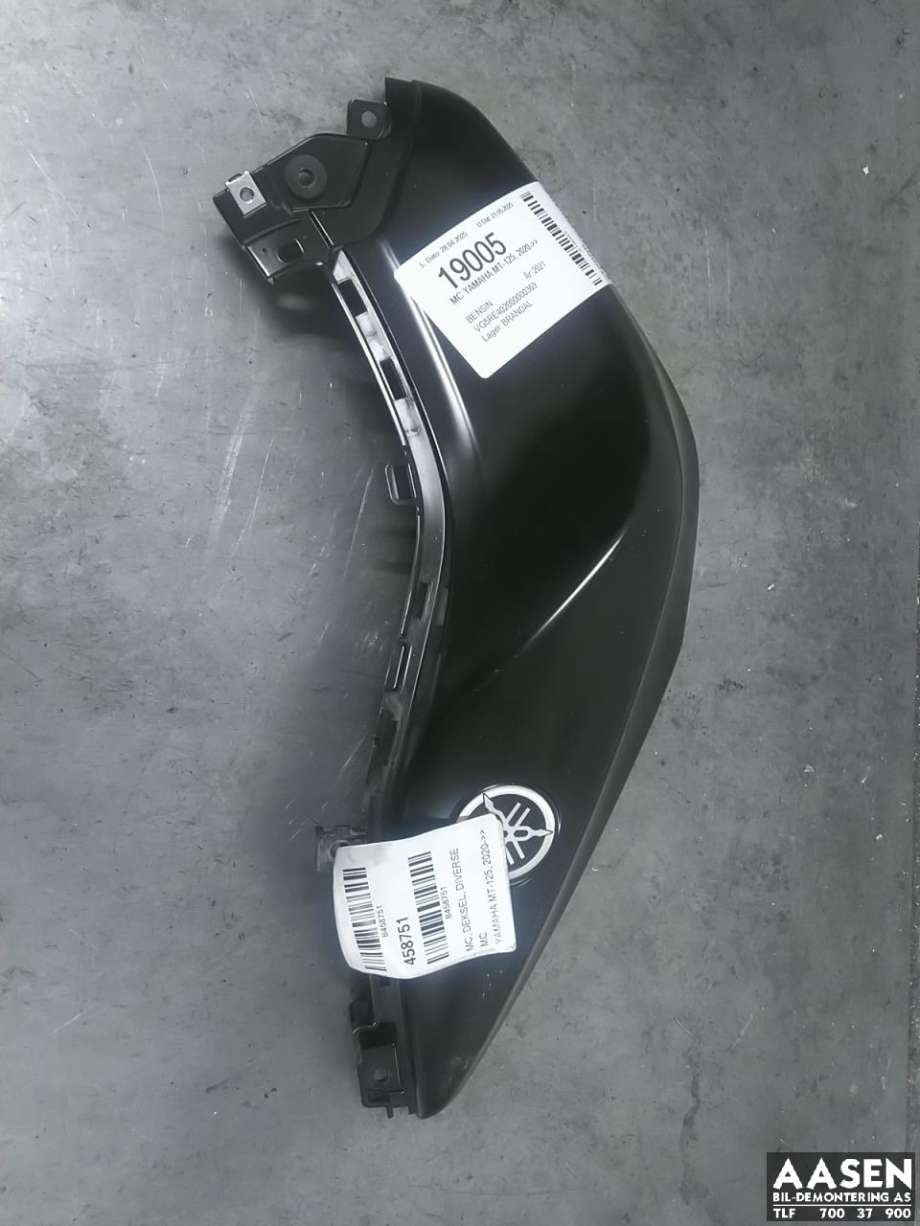 MC, Deksel, tank til MC Yamaha MT-125, 2020-->>  (N/F)