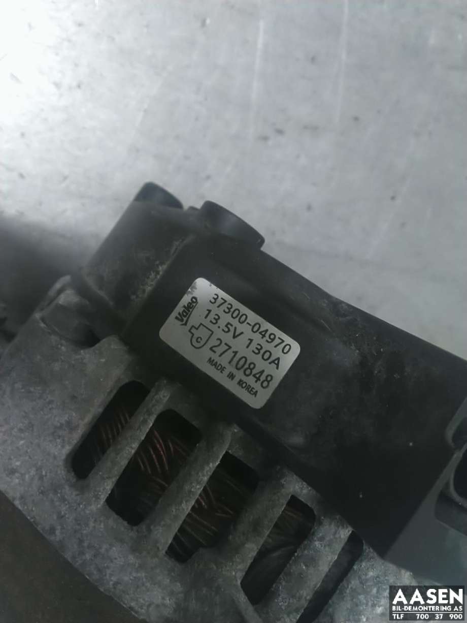 Dynamo til Hyundai i10 2014-2018 (Type II) (VALEO|37300-04970|)