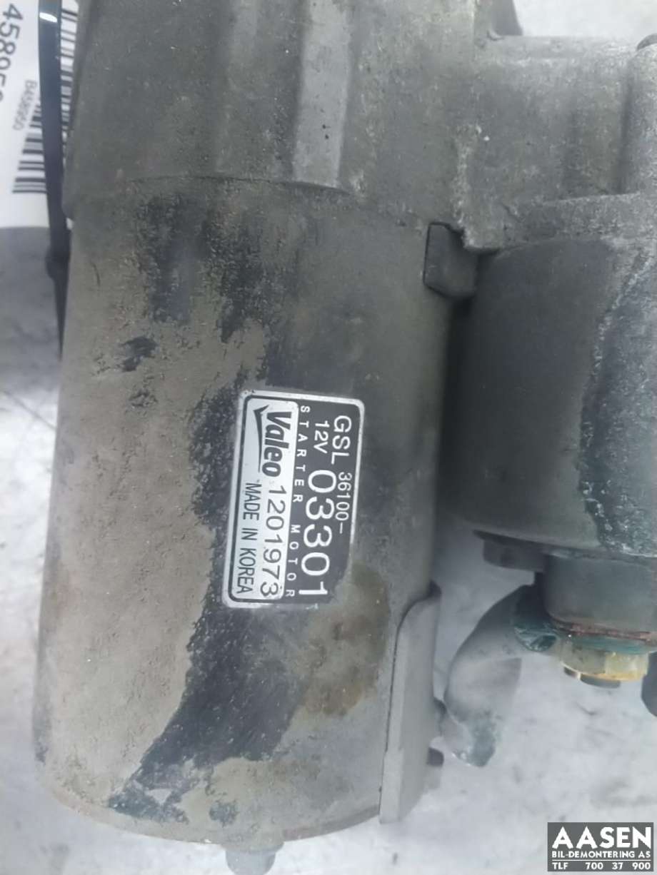 Starter til Hyundai i10 2014-2018 (Type II)  (36100 03300|)