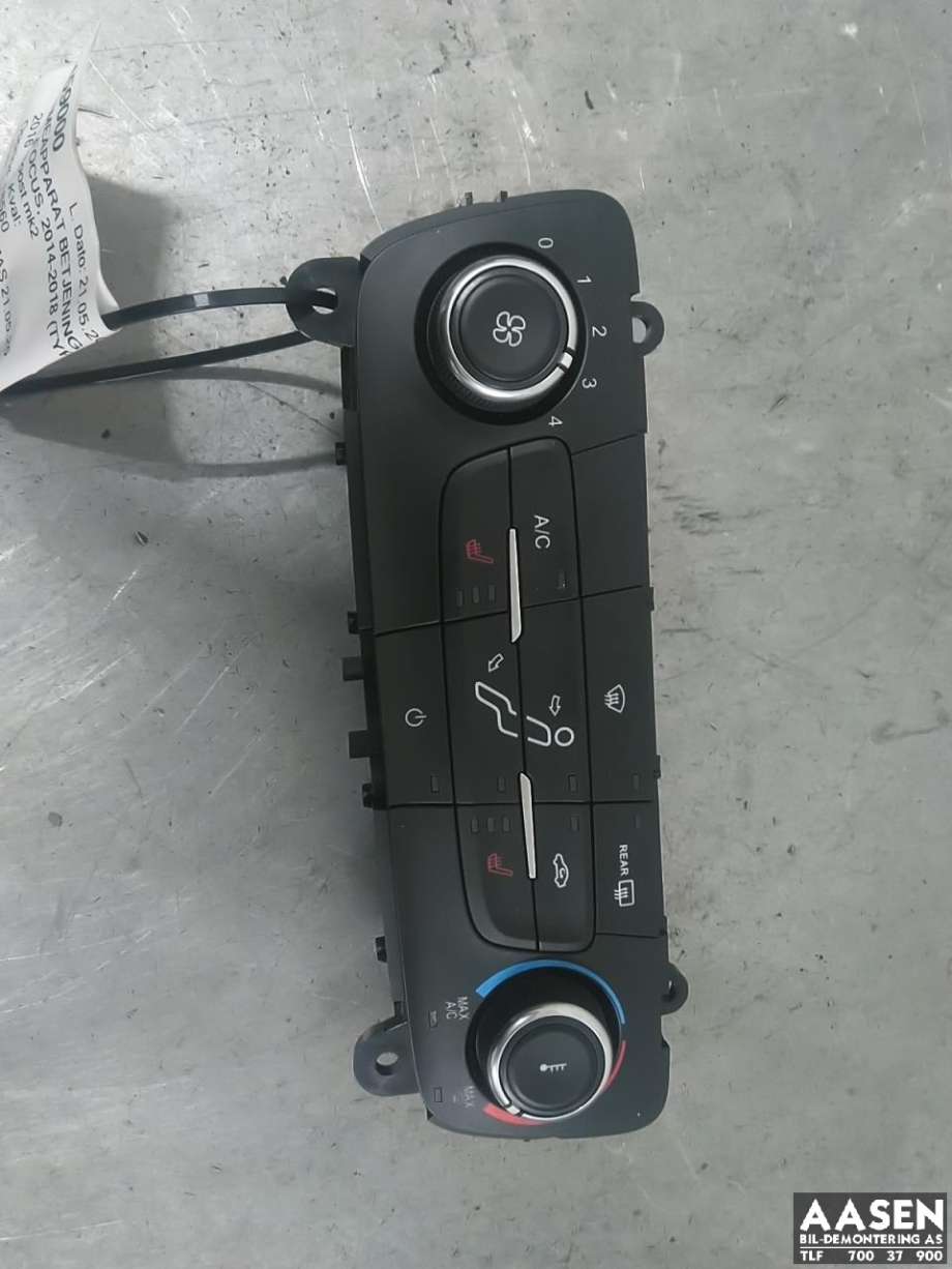 Varmeapparat betjening til Ford Focus, 2014-2018 (Type III, Fase 2)