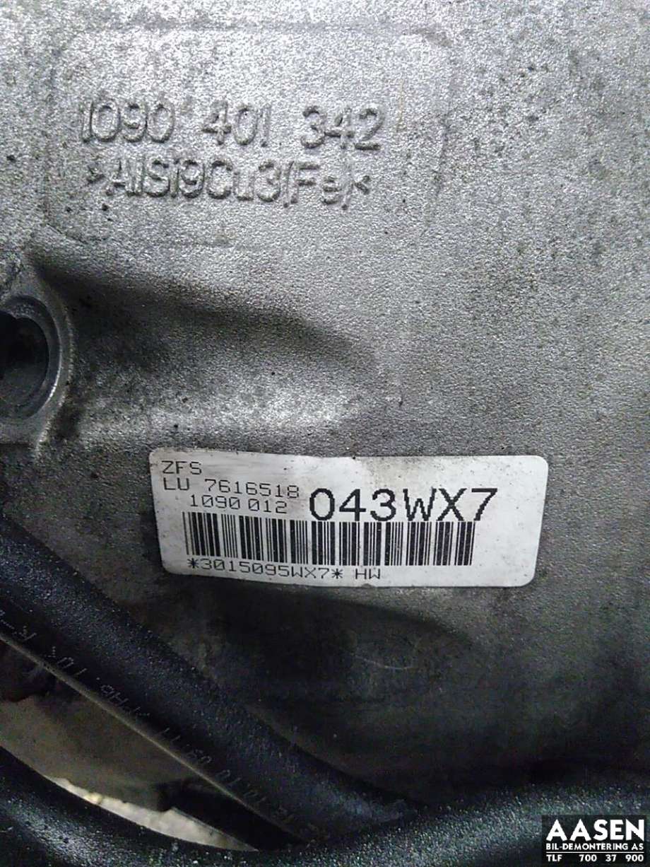 Girkasse automat til BMW 5-Serie 2010-2017 (F10/F11) (F10/F11) (24 00 7 606 591|24 00 7 626 098|24 00 7 623 322)