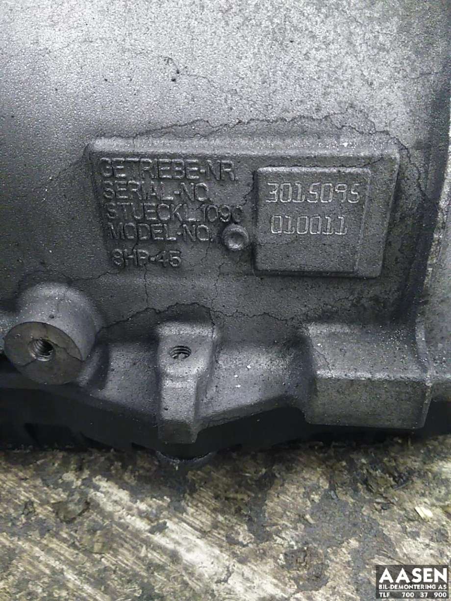 Girkasse automat til BMW 5-Serie 2010-2017 (F10/F11) (F10/F11) (24 00 7 606 591|24 00 7 626 098|24 00 7 623 322)