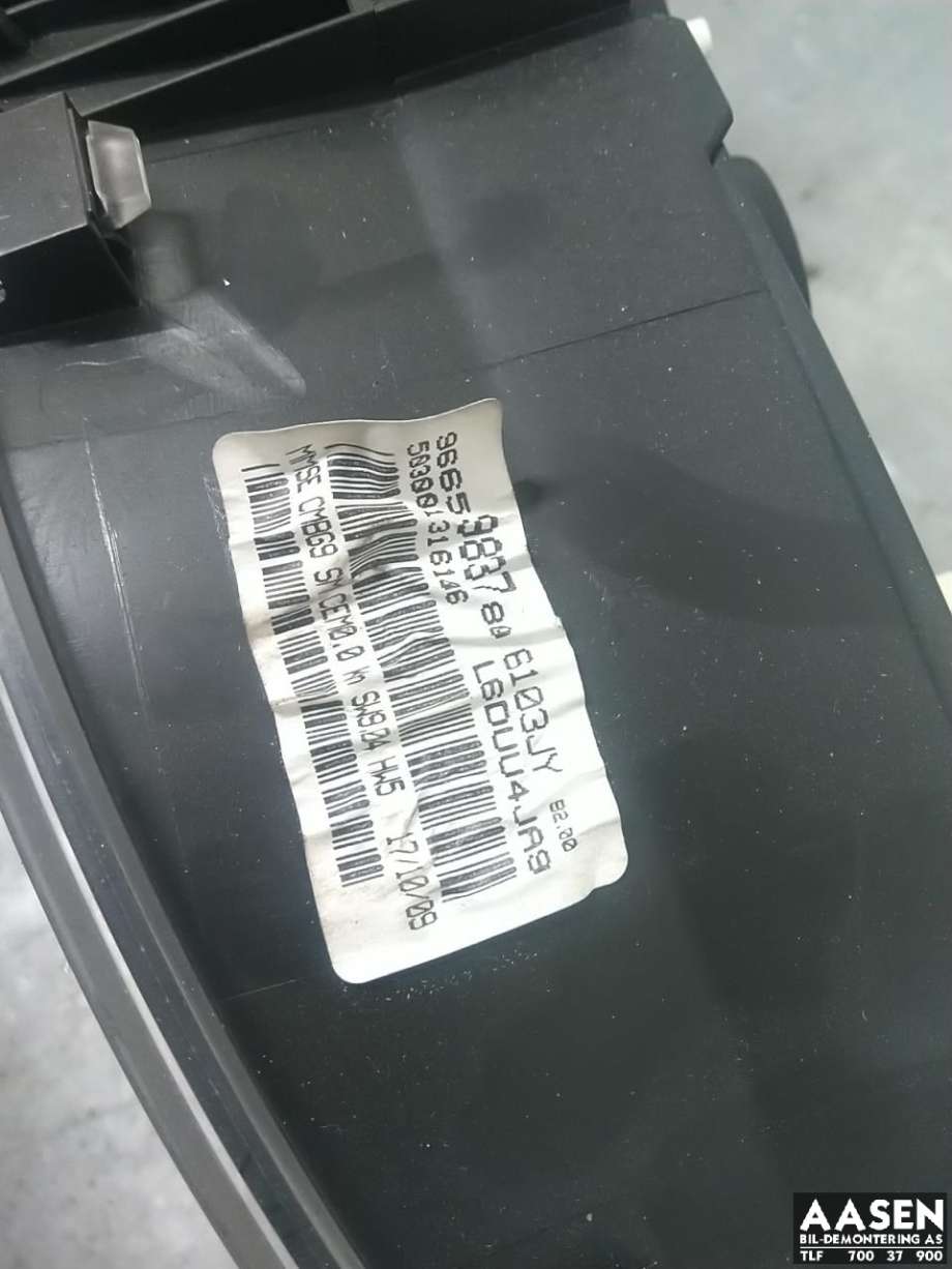 Instrumentpanel til Citroën Berlingo 2008-2015 (Type II, Fase 1)  (6103 JY|)