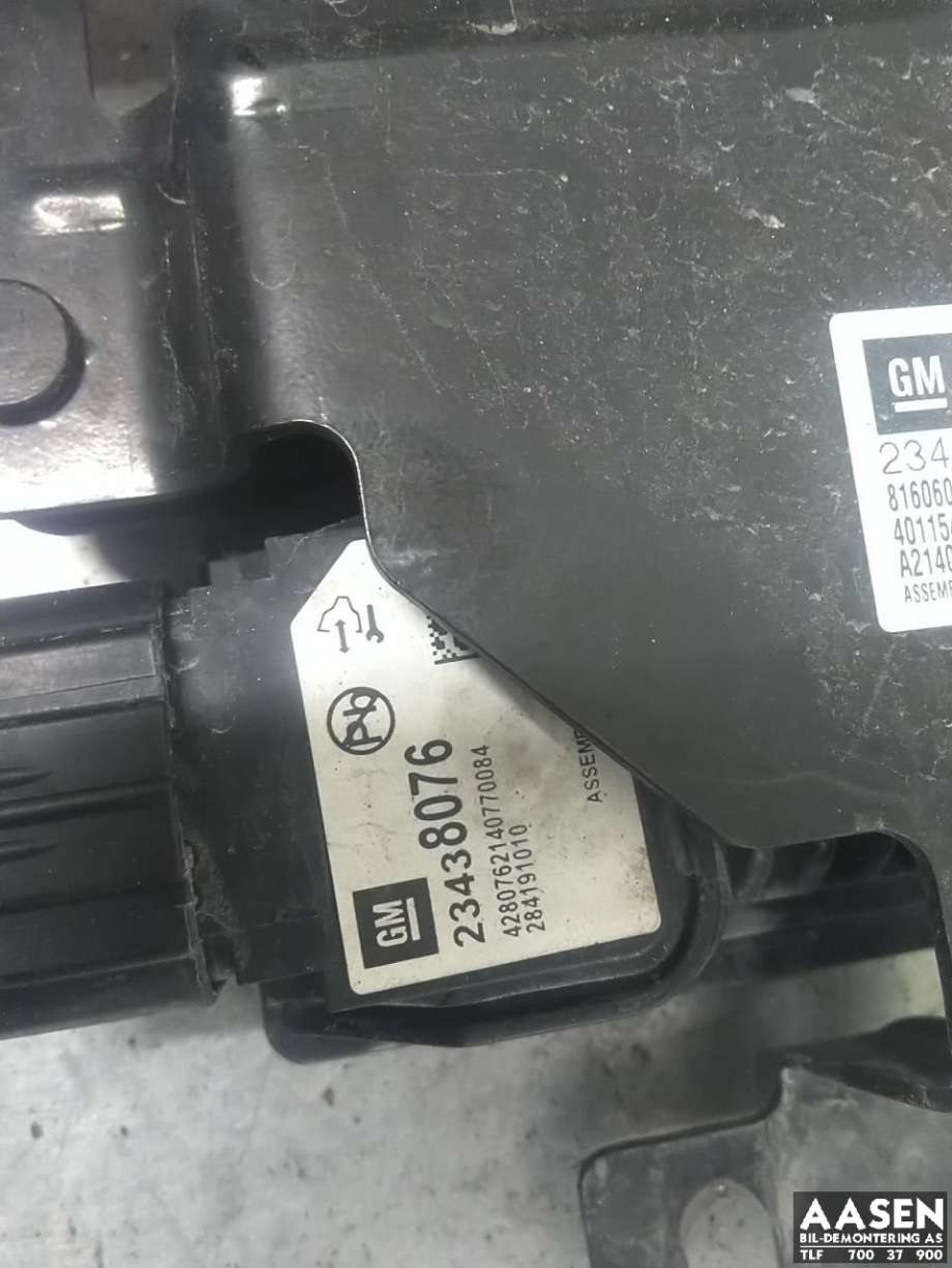 Sensor radar til Opel Insignia A 2014-2017  (23438076|13442495|)