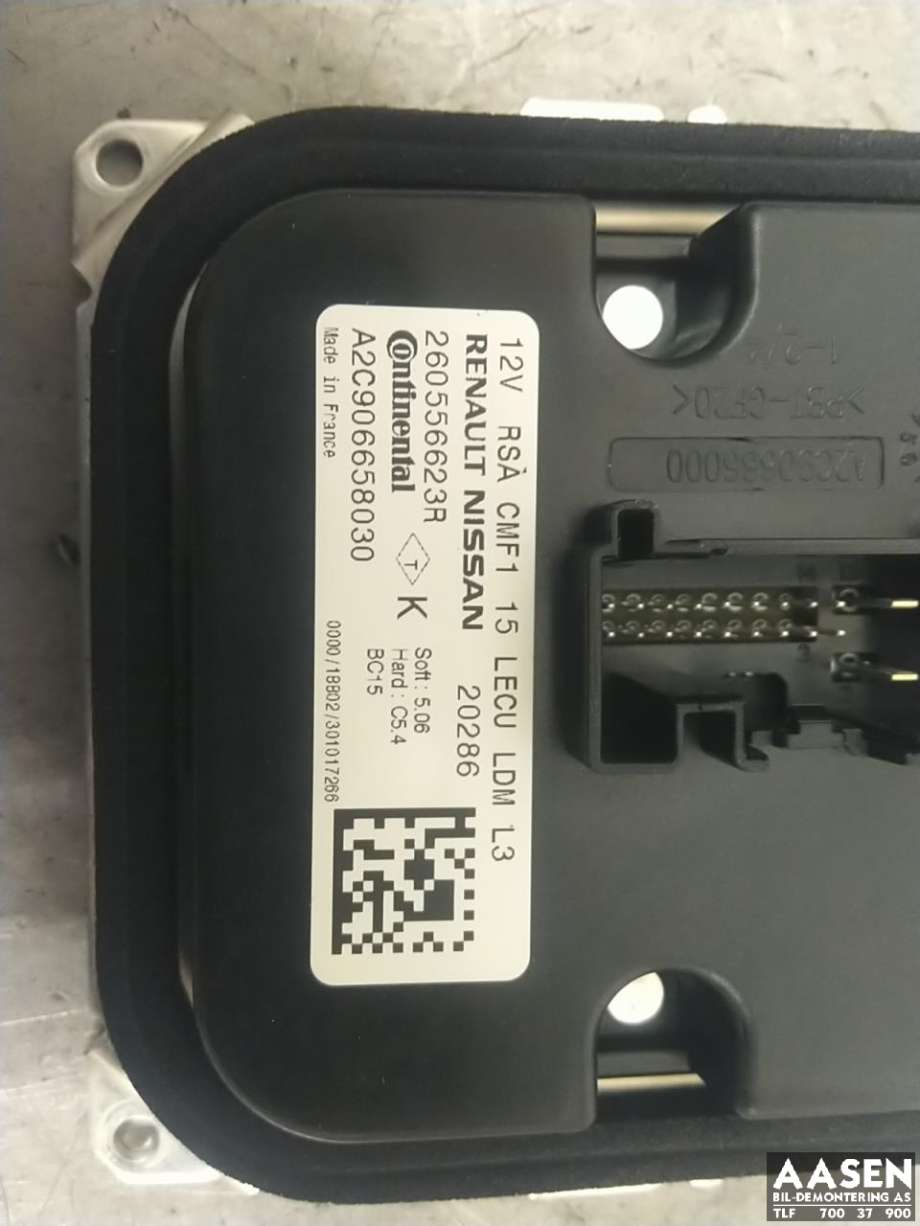 Styreenhet xenon/ballast til Renault Zoe 2019-->> (Fase 2)  
