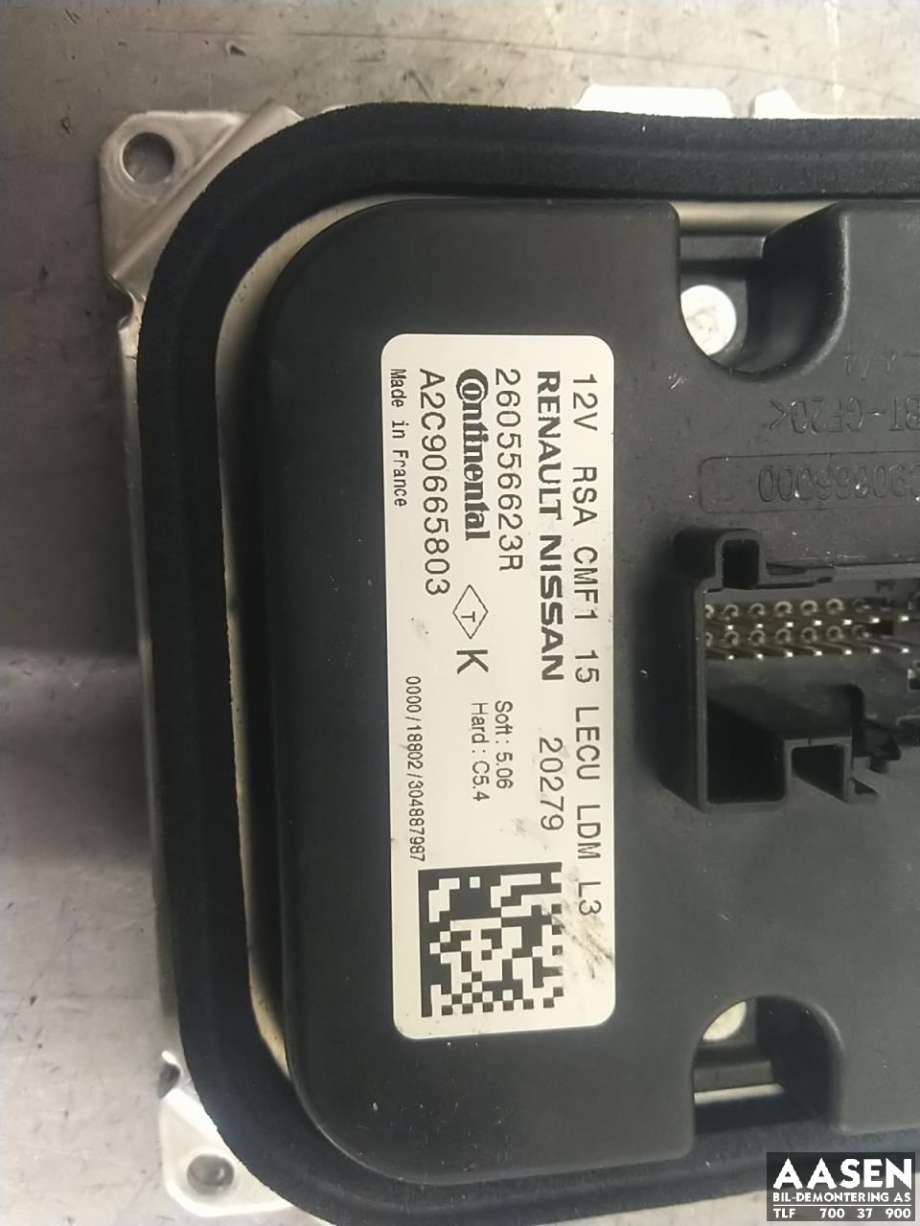 Styreenhet xenon/ballast til Renault Zoe 2019-->> (Fase 2)  