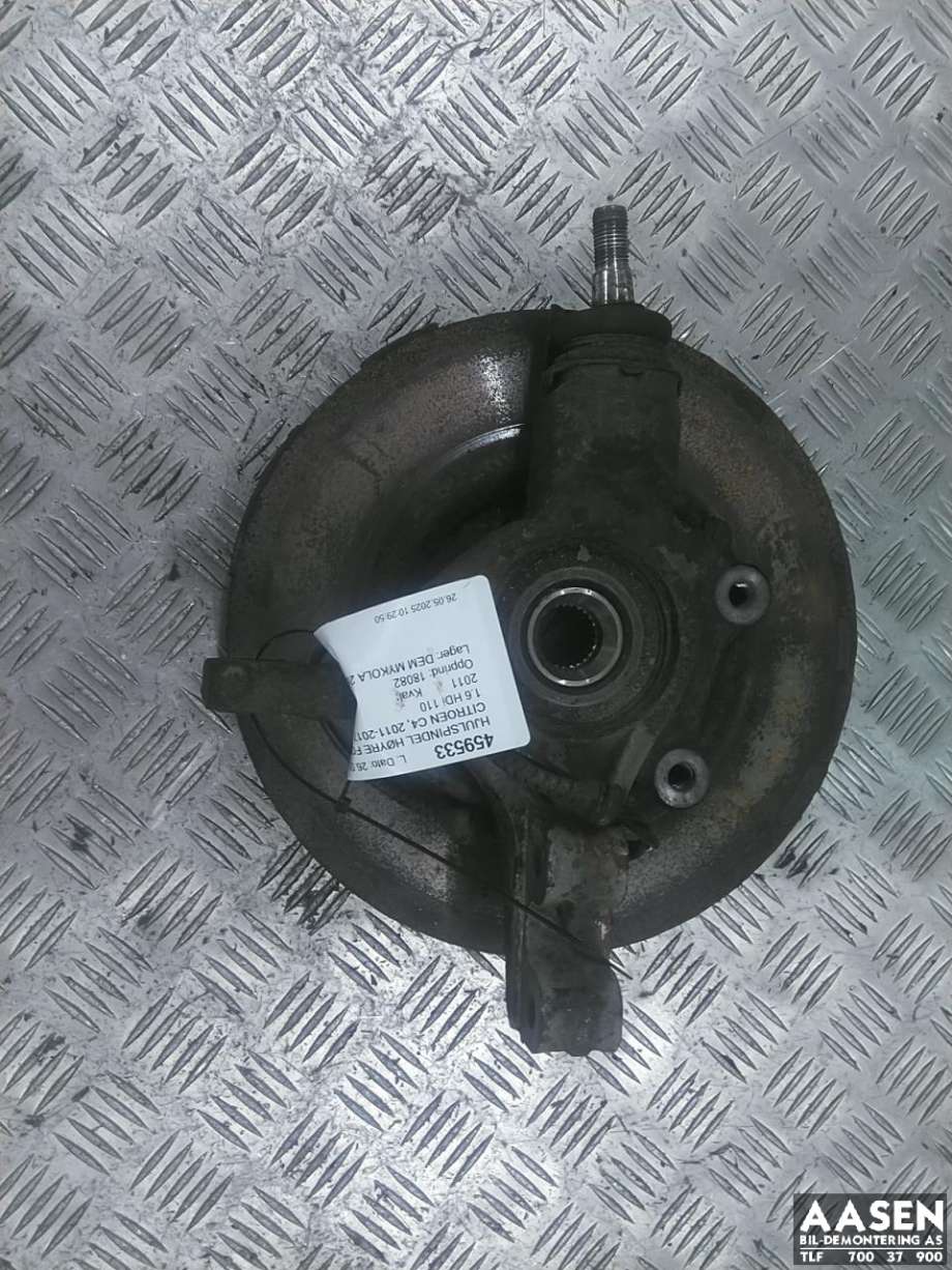 Hjulspindel høyre foran til Citroën C4, 2011-2017 (Type II)  (3647 96)
