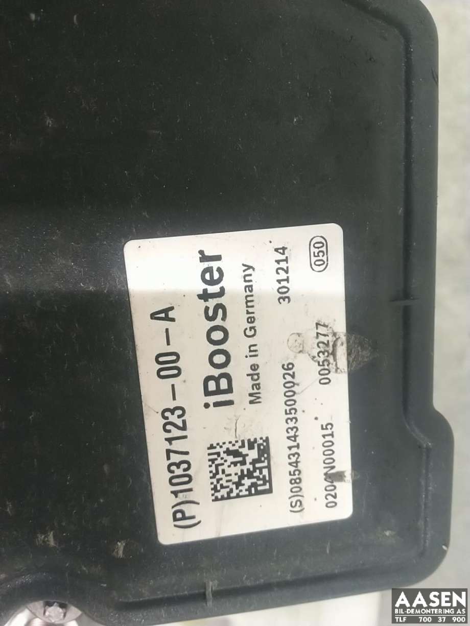 Bremsekraft-forsterker til Tesla Model S 2013-2016 (Fase 1)  (1037123-00-A|)