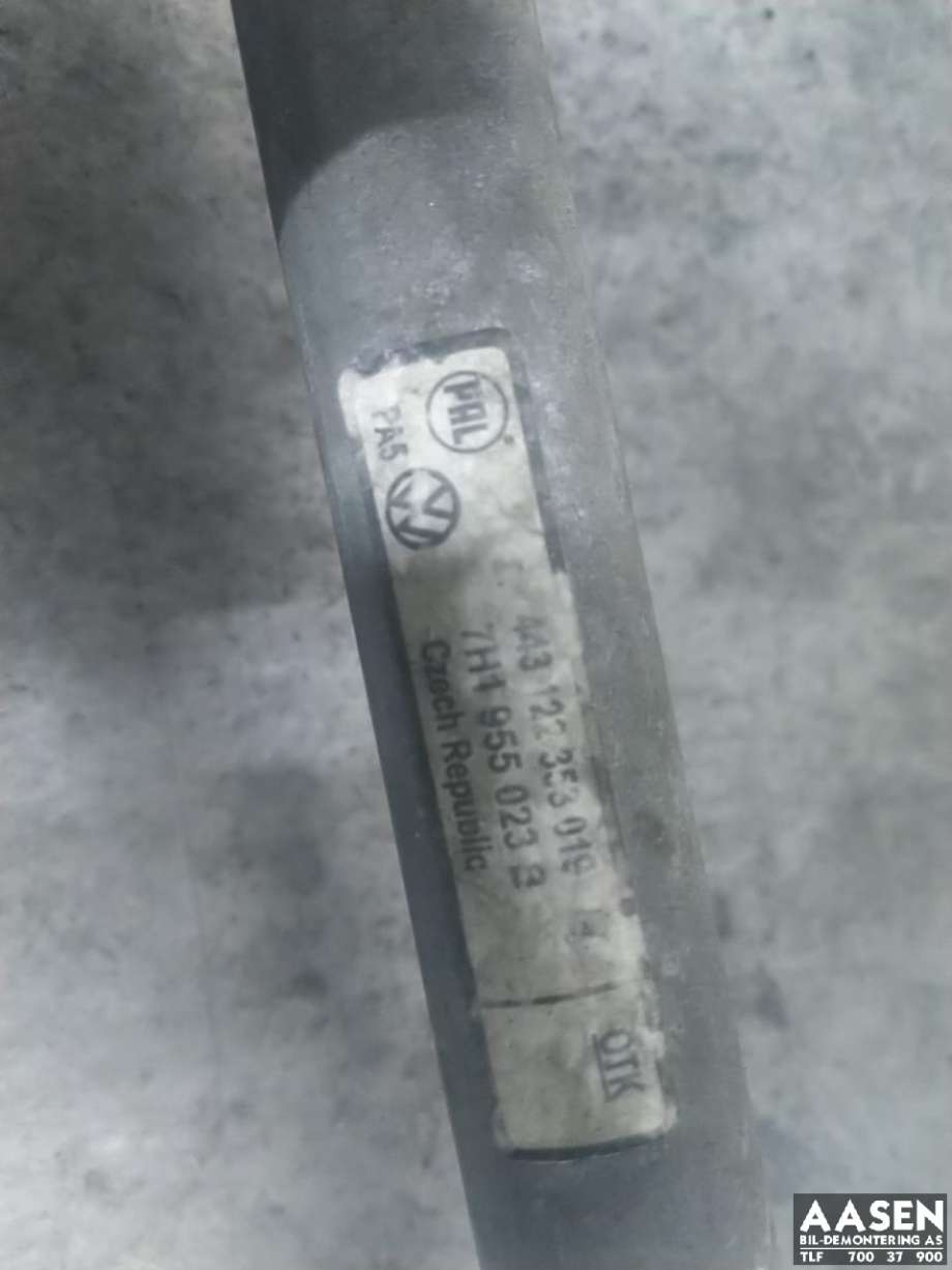 Viskermotor frontrute komplett m/overføring til VW Transporter / Caravelle 2003-2009 (Fase 1) (T5) (T5) (7H1 955 603|7E1 955 603 C|7E1 955 113)