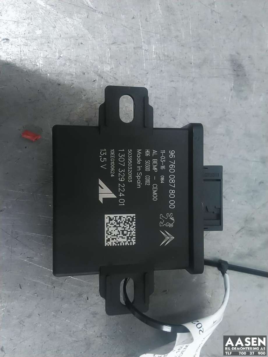 Styreenhet diverse til Peugeot 5008, 2010-2017 (Type I)  (96 760 087 80)