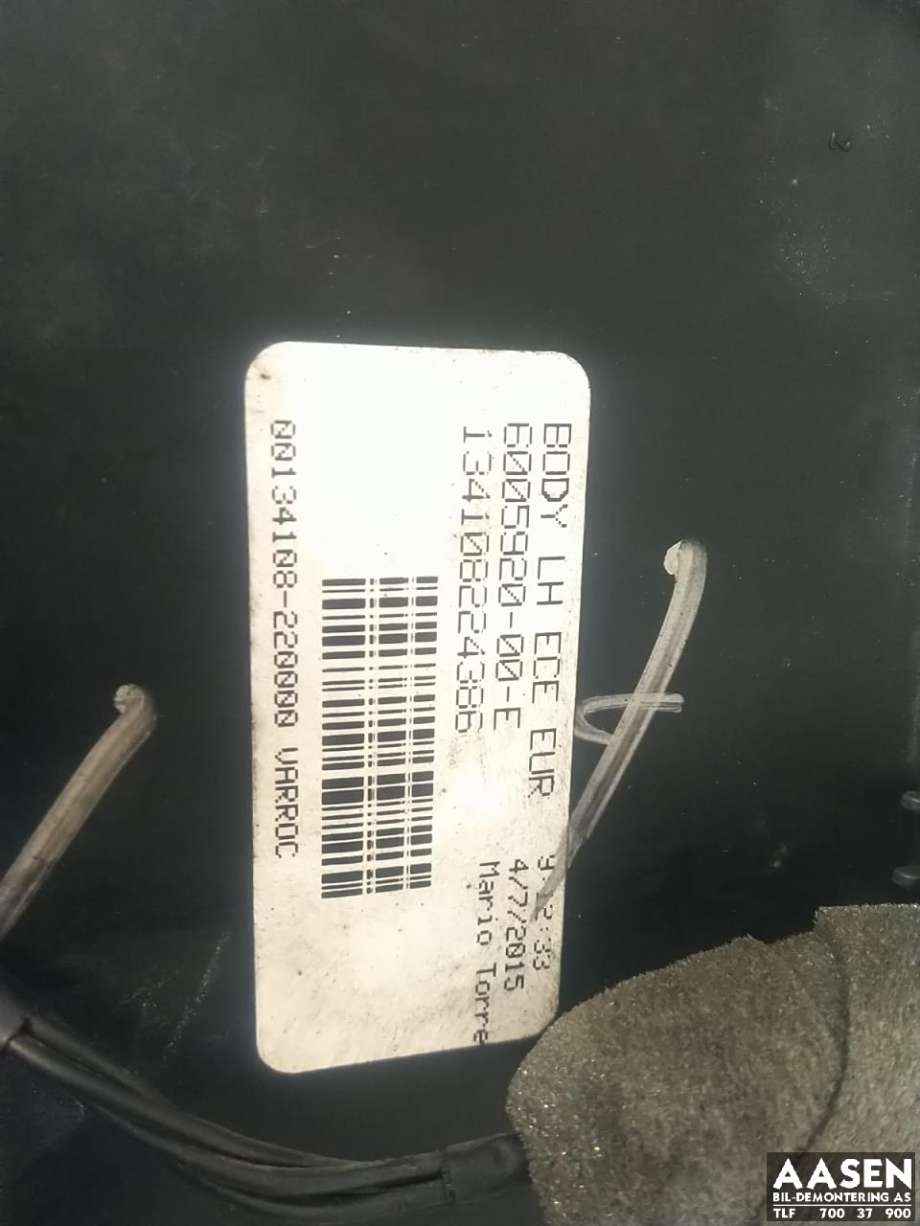 Baklykt venstre ytre til Tesla Model S 2013-2016 (Fase 1)  (6005920-00-F|)