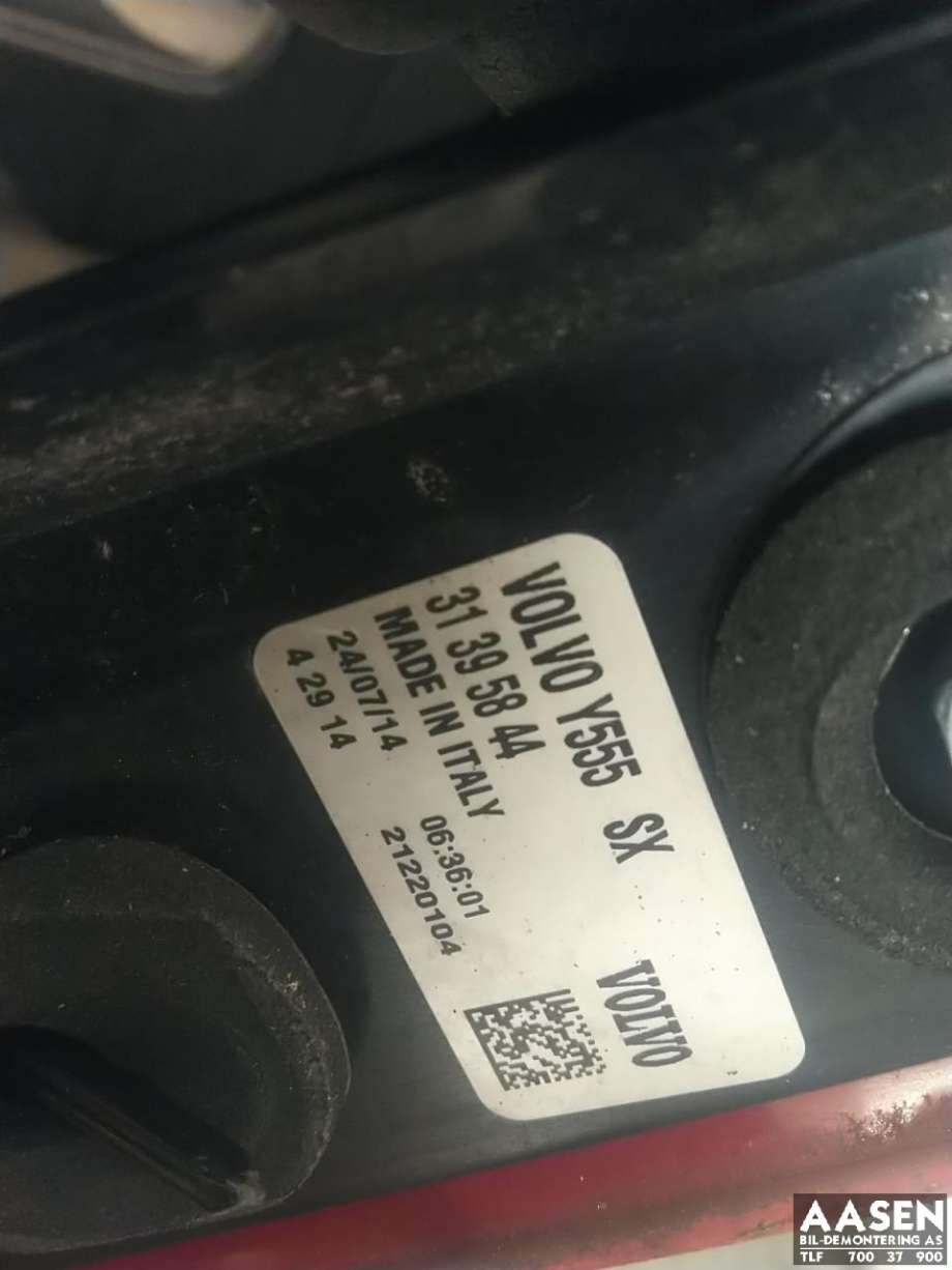 Baklykt venstre til Volvo V40 2012-2019  (31395844|)