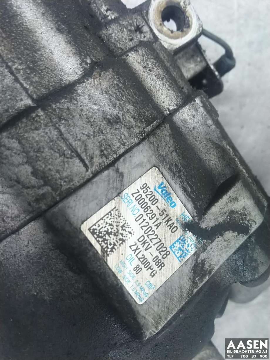 Aircondition kompressor til Opel Agila 2008-2013  
