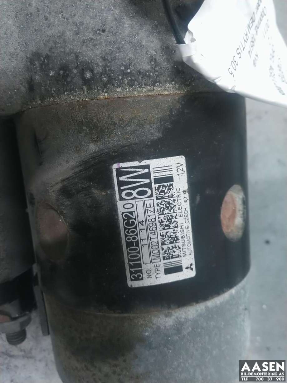 Starter til Opel Agila 2008-2013
