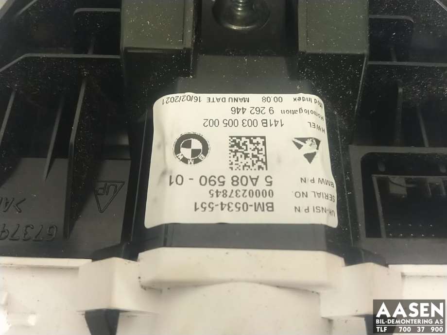 Instrumentpanel til BMW i3 2013-2022  (62 10 5 A08 590|)