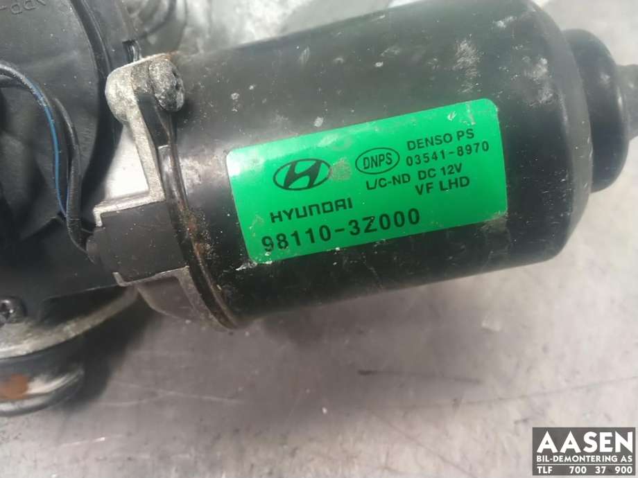 Viskermotor frontrute komplett m/overføring til Hyundai i40 2012-2017  (98120 3Z000|98110 3Z000|)