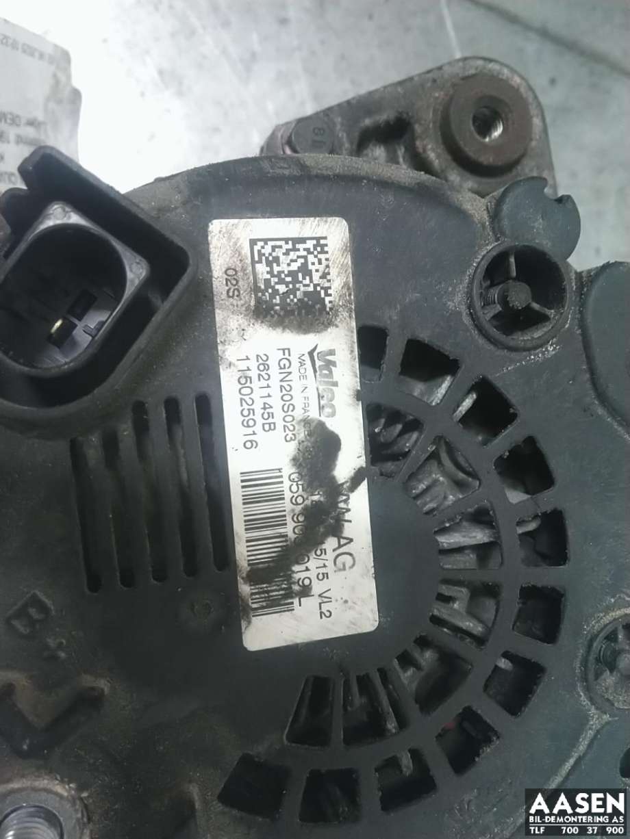Dynamo diesel til Audi A6, Allroad 2015-2019 (Type III, Fase 2) (C7) (C7) (059 903 019 L|059 903 019 LX|)