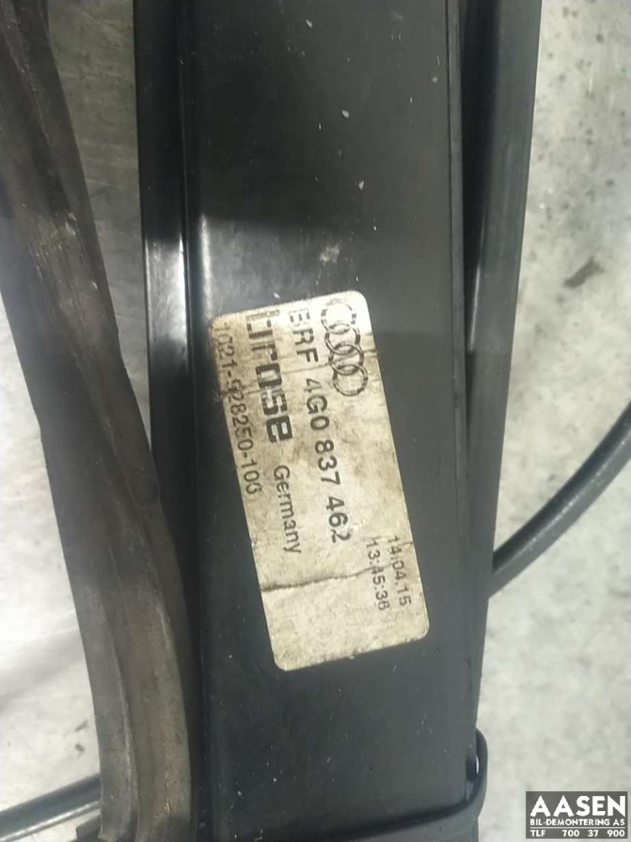 Ruteheis høyre foran til Audi A6, Allroad 2015-2019 (Type III, Fase 2) (C7) (C7) (4G0 837 462|8K0 959 802 B|)