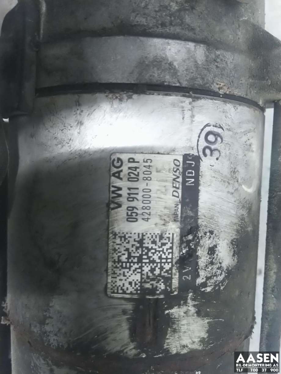 Starter diesel til Audi A6, Allroad 2015-2019 (Type III, Fase 2) (C7) (C7) (059 911 024 P|059 911 024 PX|)