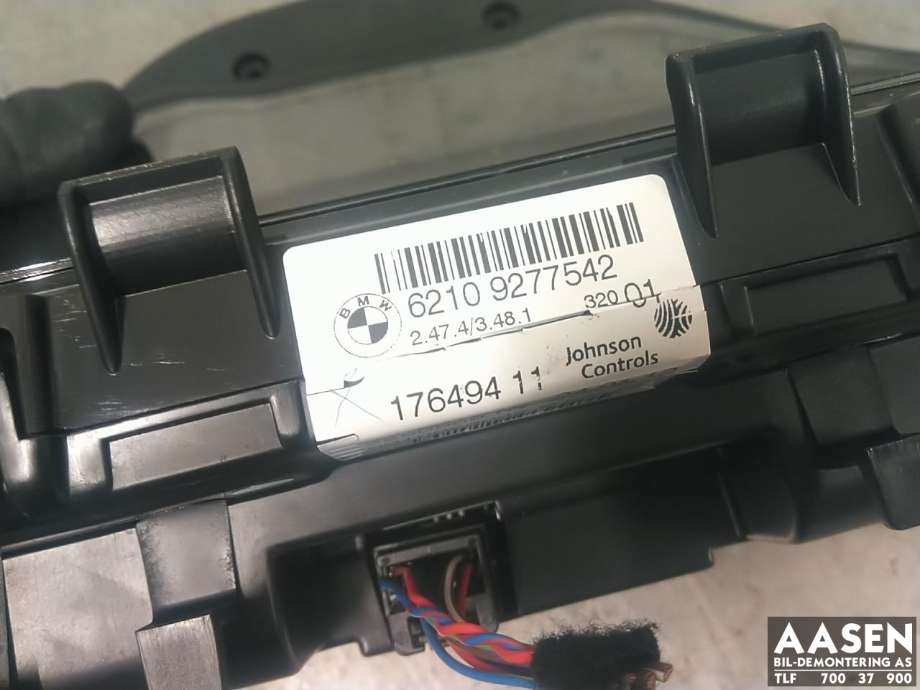 Instrumentpanel til BMW 1-Serie 2011-2015 (Fase 1) (F20/F21) (F20/F21) (62 10 6 805 182|62 10 6 843 053|62 10 8 794 208)