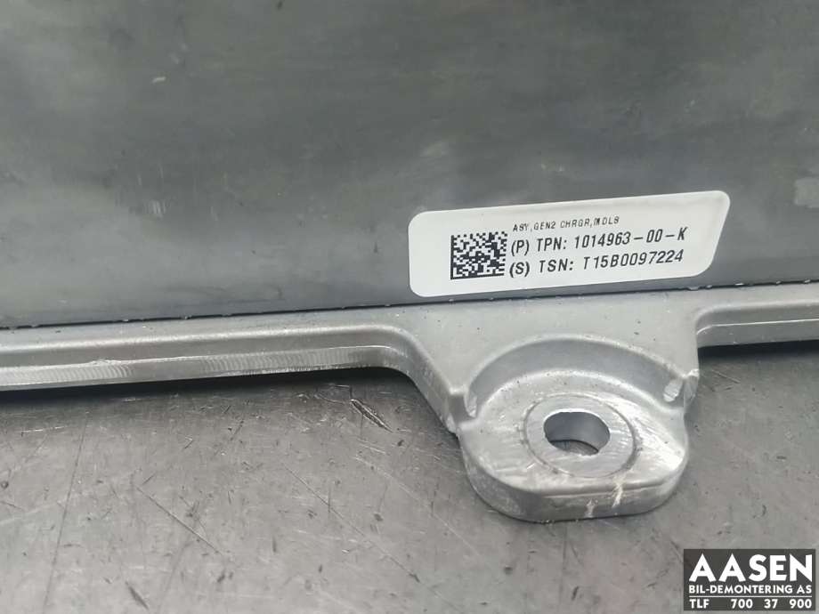 Batterilader (OBC - On Board Charger) til Tesla Model S 2013-2016 (Fase 1) (1014963-00-K|)