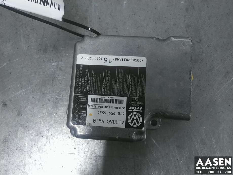 Airbag elektronikk til Škoda Superb, 2008-2015 (Type II) (3T0 959 655 C)