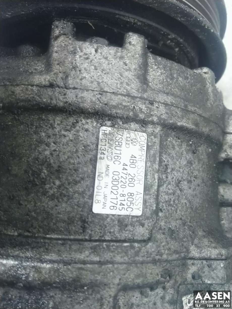 Aircondition kompressor til Audi A8 1995-2002 (Type I)  (4B0 260 805 C|4B0 260 805 P|)