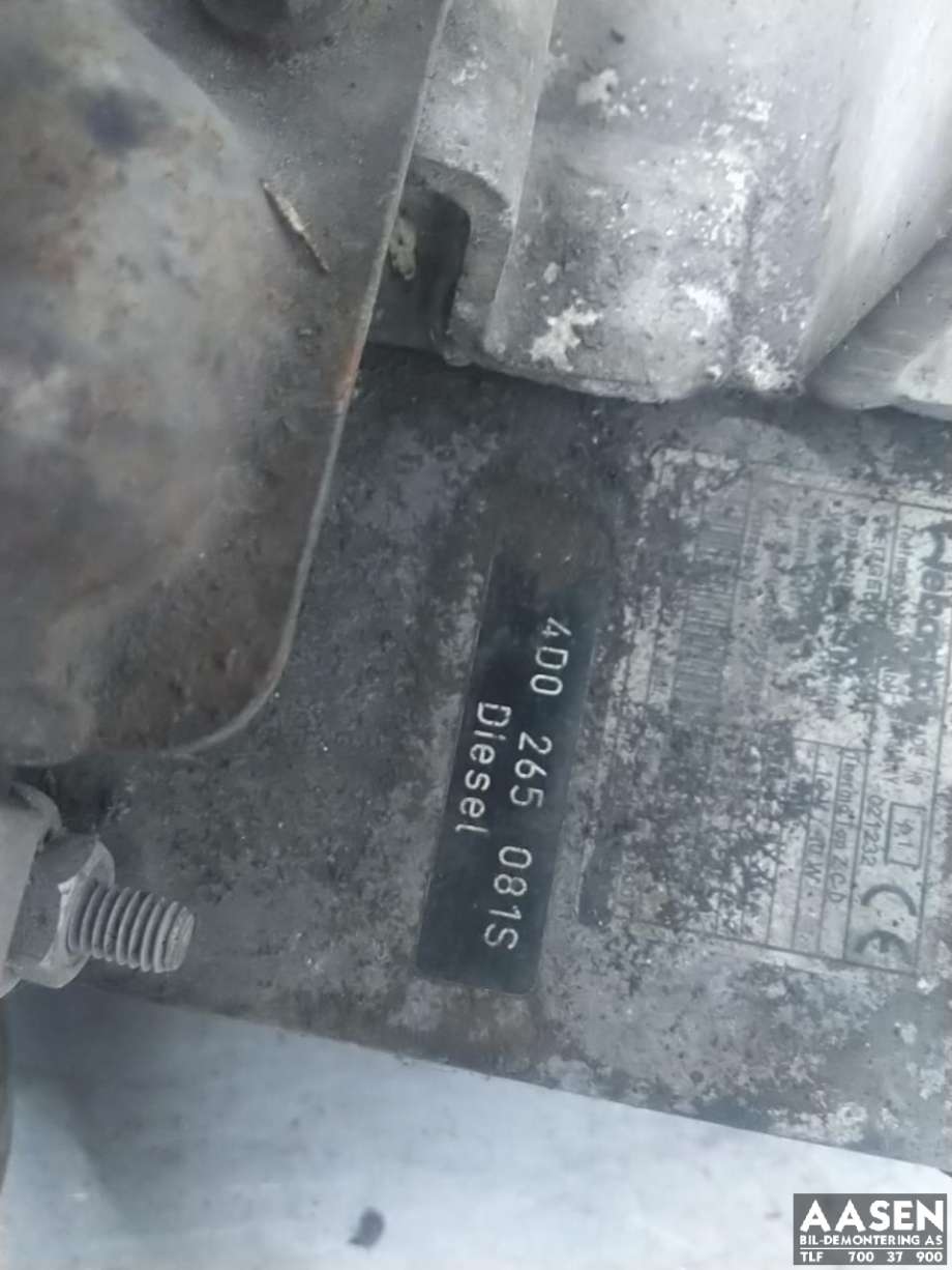 Dieselvarmer til Audi A8 1995-2002 (Type I)  