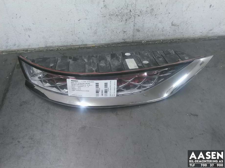 Baklykt venstre indre til DS DS7 Crossback 2018-->> (98 157 226 80|)