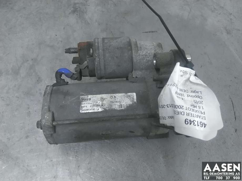 Starter diesel til Peugeot 2008 2013-2019 (Type I)
