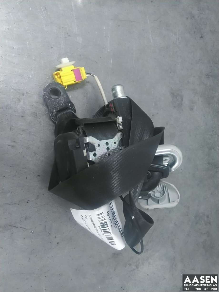 Sikkerhetsbelte foran venstre til VW Caddy, 2010-2015 (Type III, Fase 2)  (2K5 857 805 A)