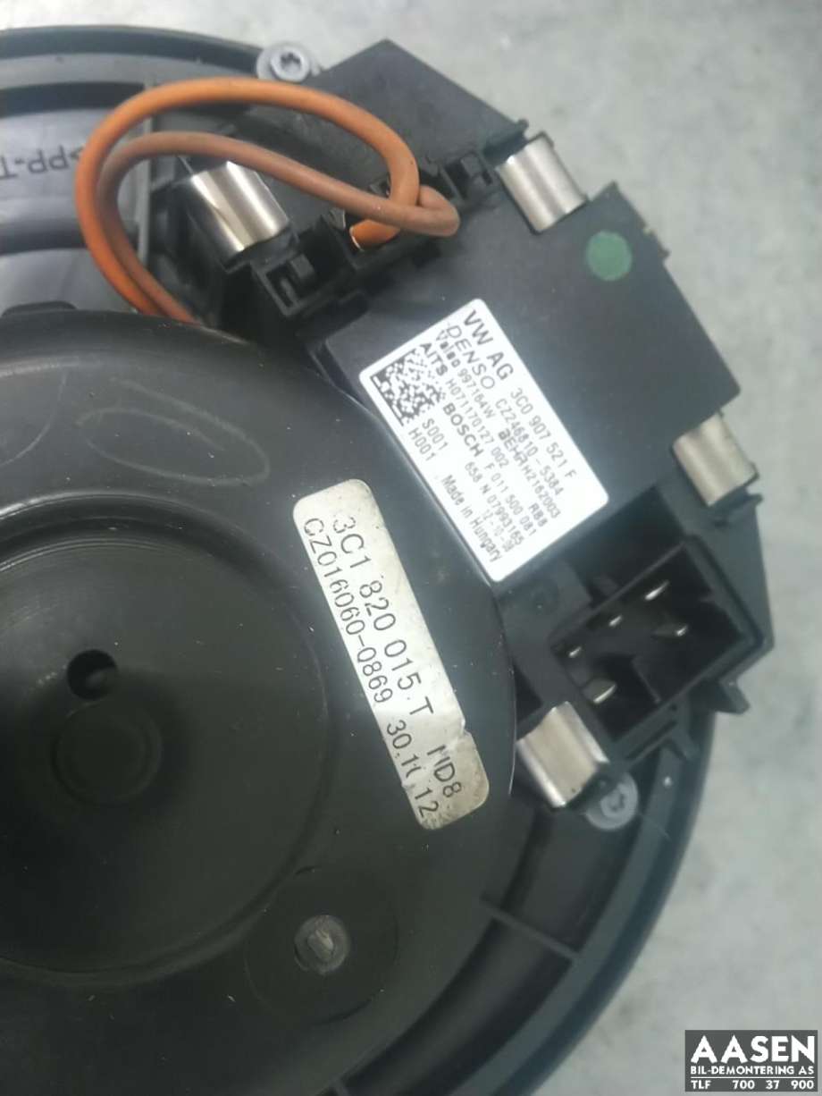 Varmeapparat motor til VW Passat 2011-2015 (B7) (B7) (1K1 820 015 Q|)