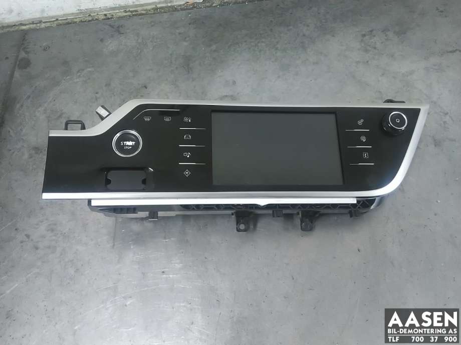 Bilstereo navigasjon skjerm til Citroën C4, Picasso 2013-2018 (Type II)