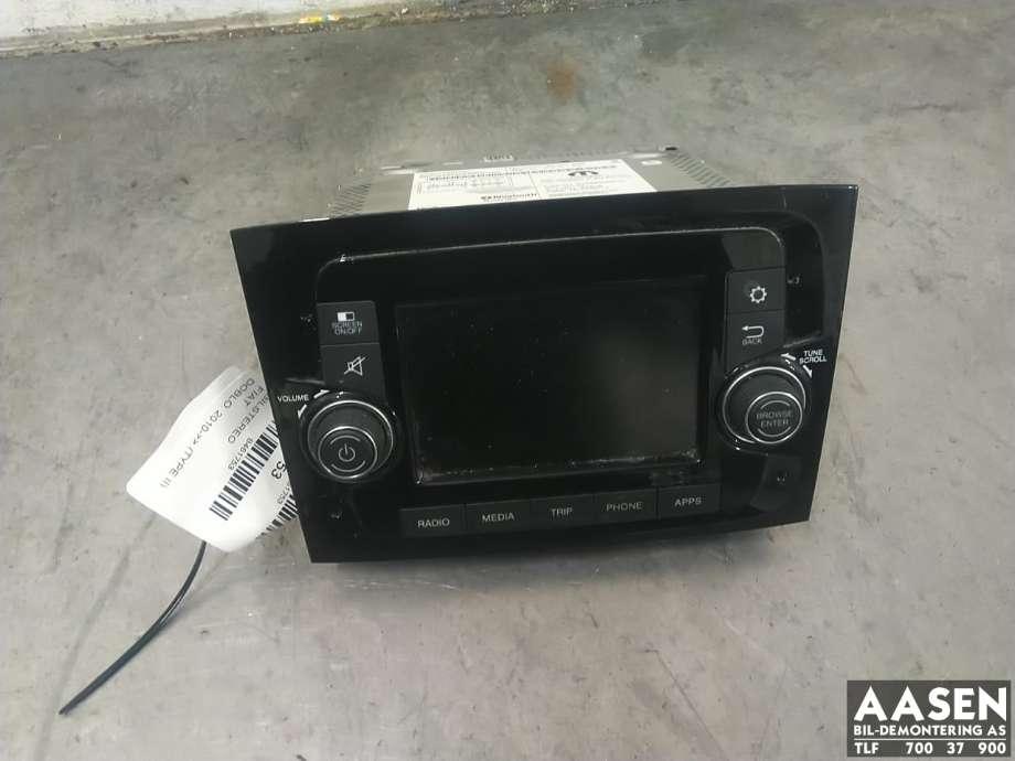 Bilstereo til Fiat Doblo, 2010-->> (Type II)