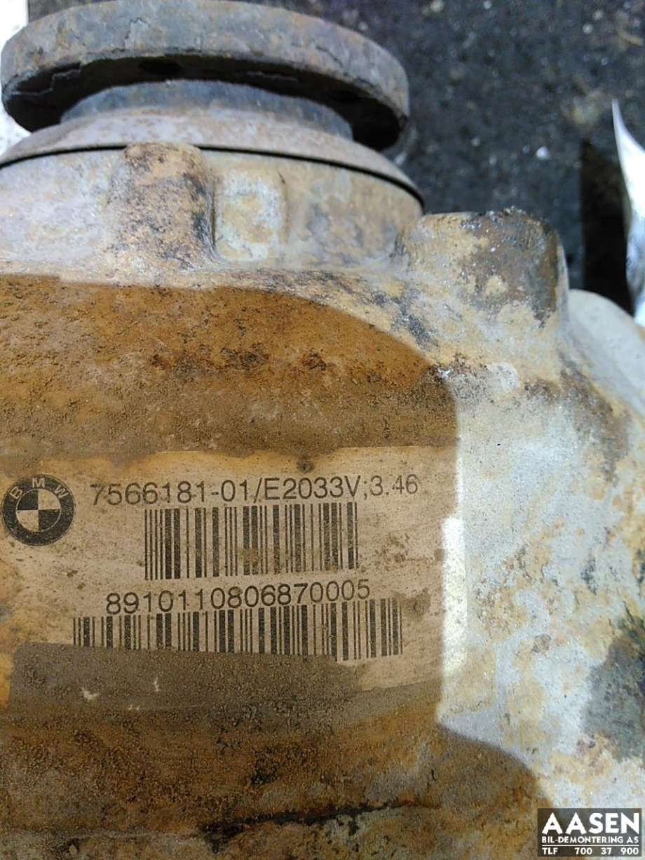 Kardang klokke bak til BMW X1 2009-2015 (E84) (E84) (33 10 7 566 182|)