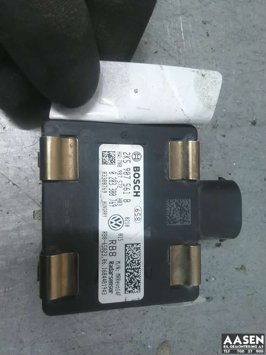 Sensor radar til VW Caddy 2015-2020 (Type III, Fase 3) (2K5 907 561 B|)