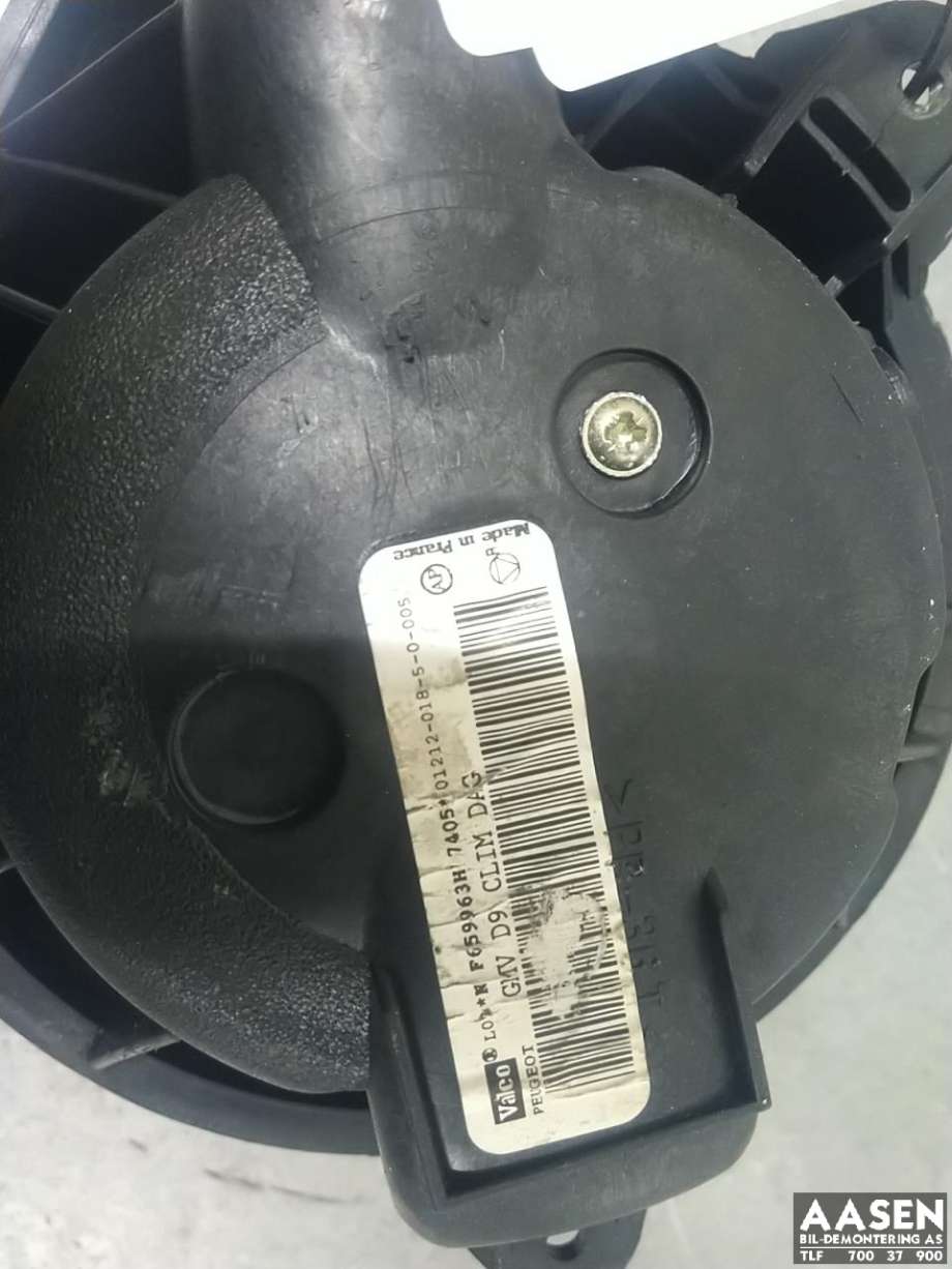 Varmeapparat motor til Peugeot 607 2004-2010 (Fase 2)  (6441 K9|)