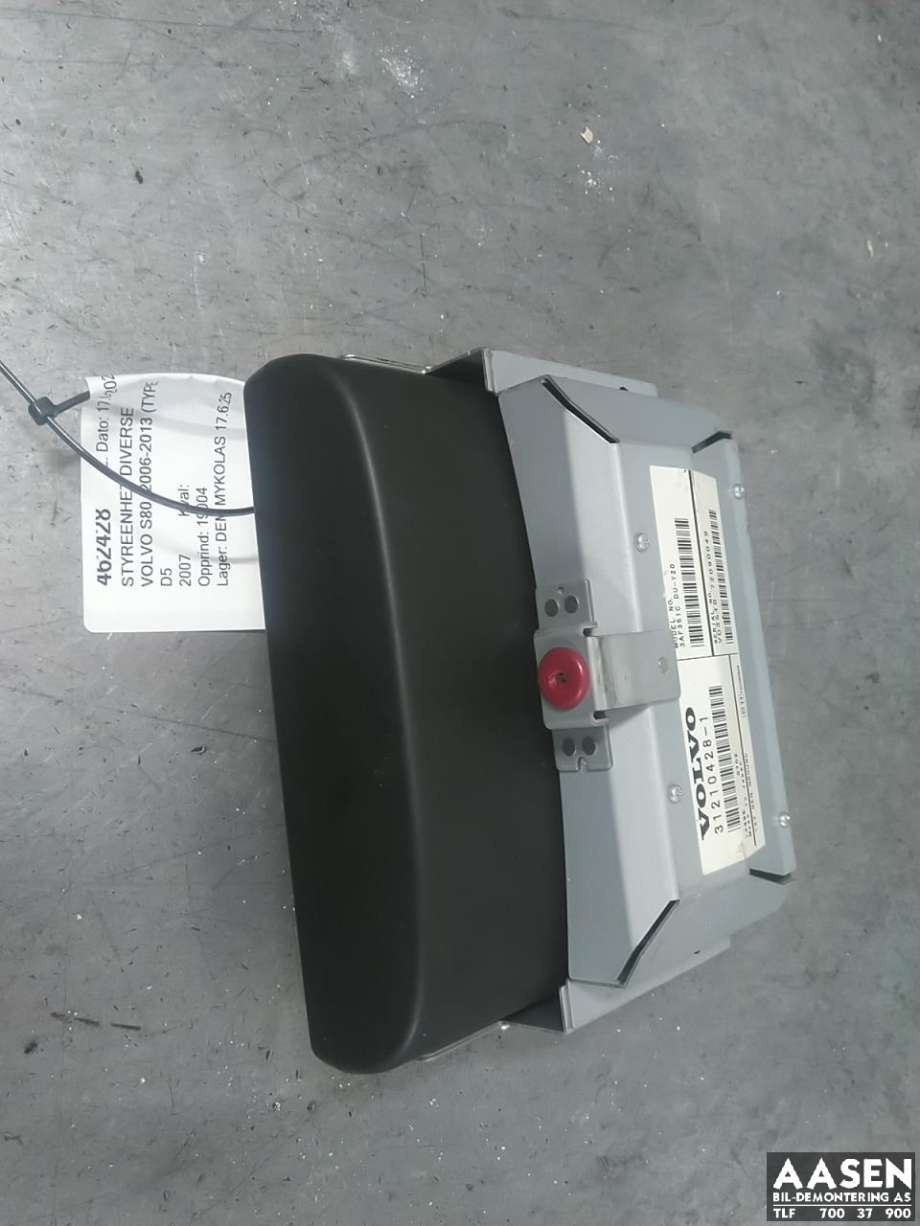 Bilstereo navigasjon spiller til Volvo S80 2006-2013 (Type II, Fase 1) (36000891|31210428|)