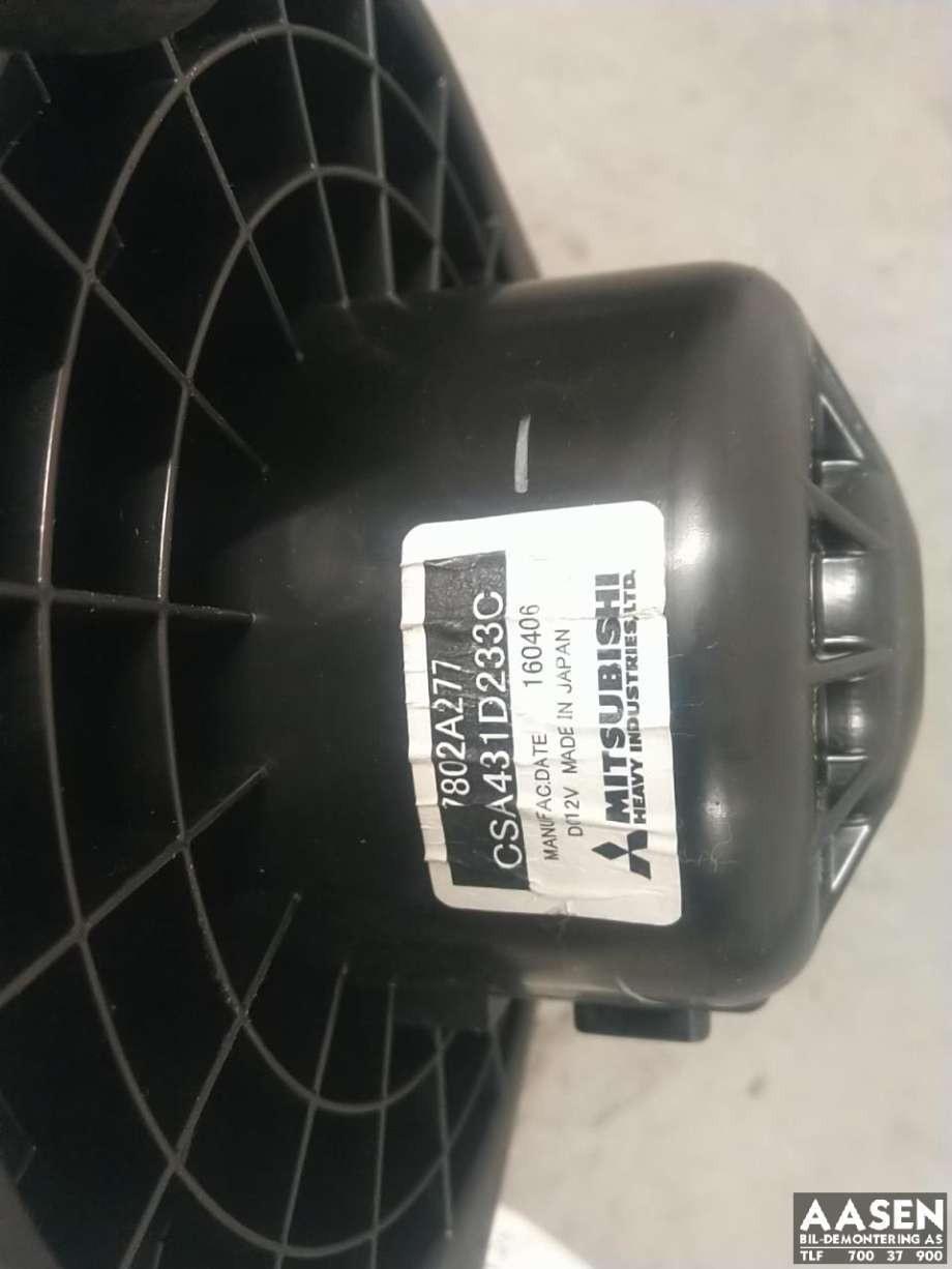 Varmeapparat motor til Mitsubishi Outlander 2015-->> (Type III, Fase 2)  (7802A277|)