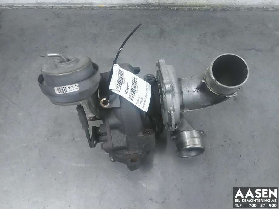 Turbo til Toyota Avensis 2009-2015 (Type III, Fase 1) (172010R060|172010R062|)