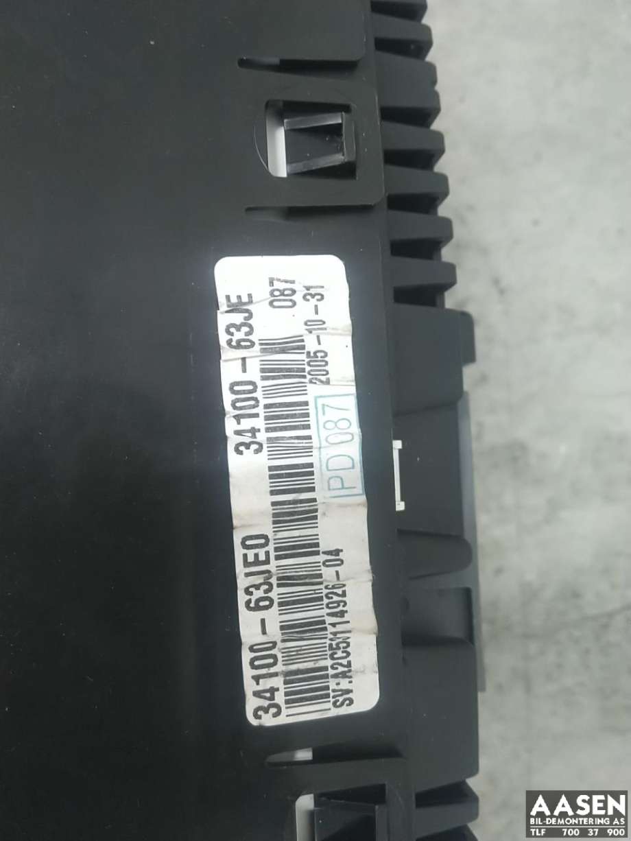 Instrumentpanel til Suzuki Swift 2005-2010