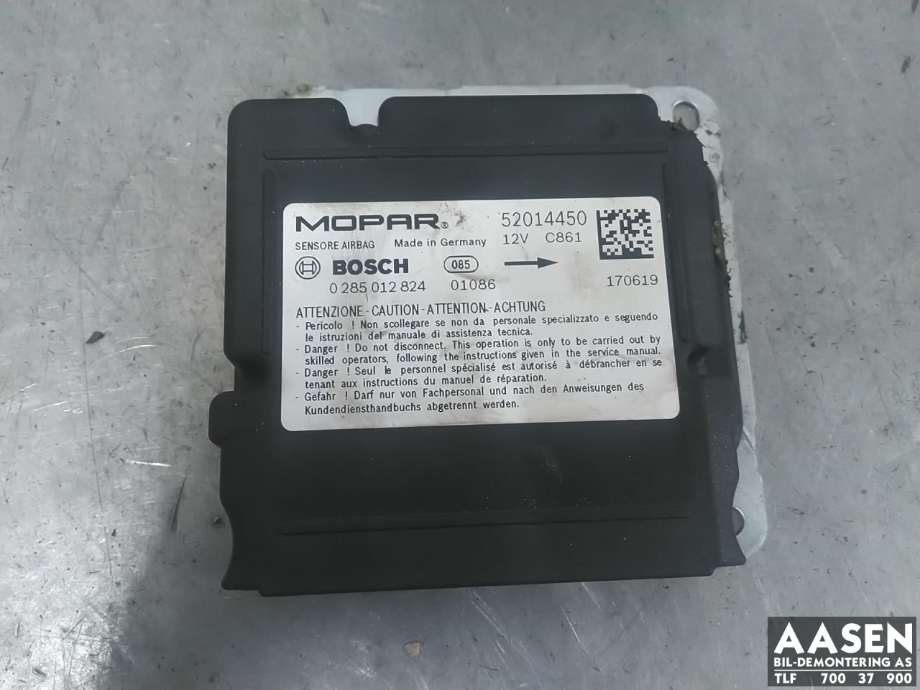 Airbag elektronikk til Fiat Doblo, 2010-->> (Type II)
