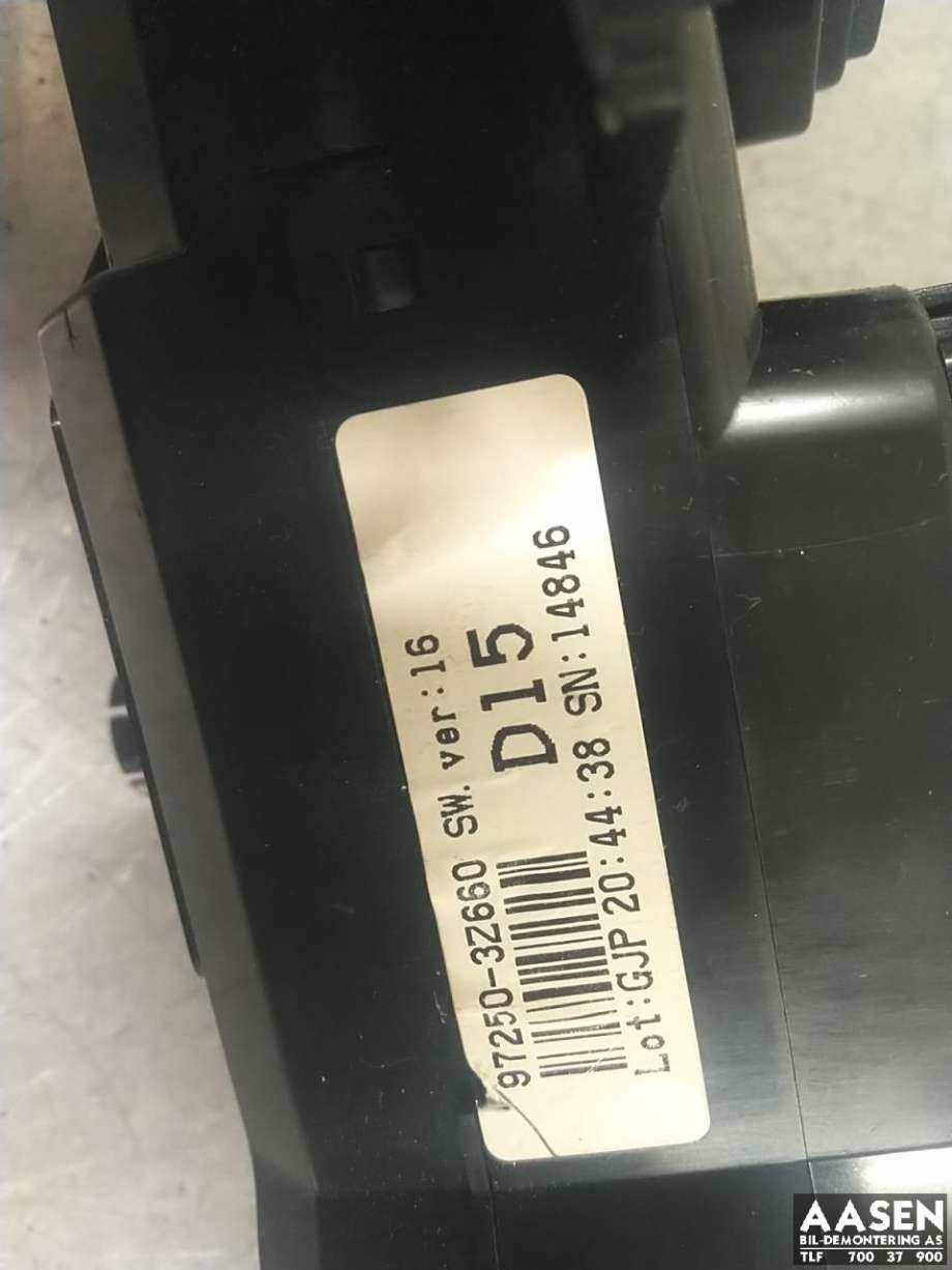 Varmeapparat betjening til Hyundai i40 2012-2017 (97250 3Z660PD5|)