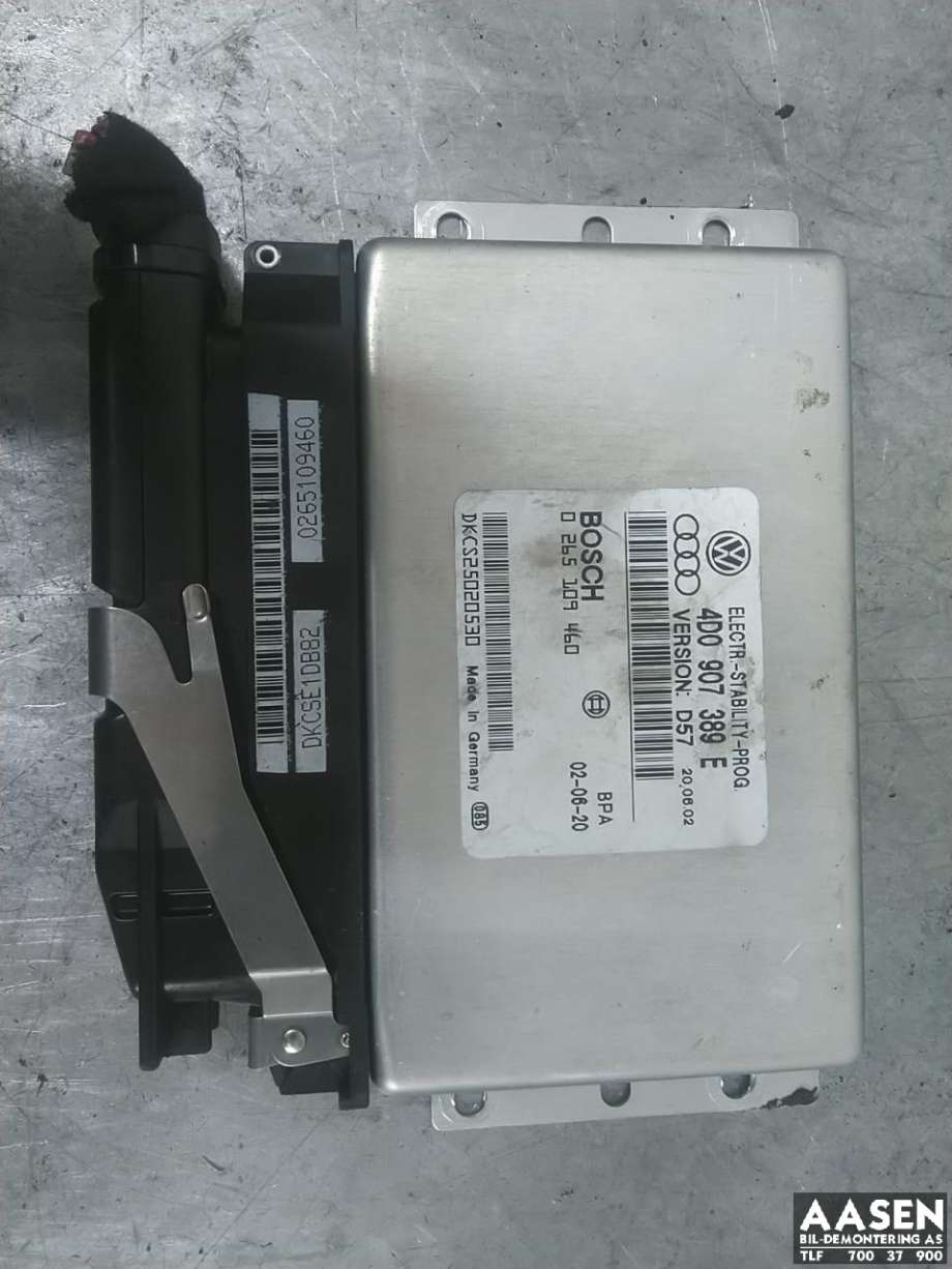 Styreenhet ABS til Audi A8, 1995-2002 (Type I)  (4D0 907 389 E)
