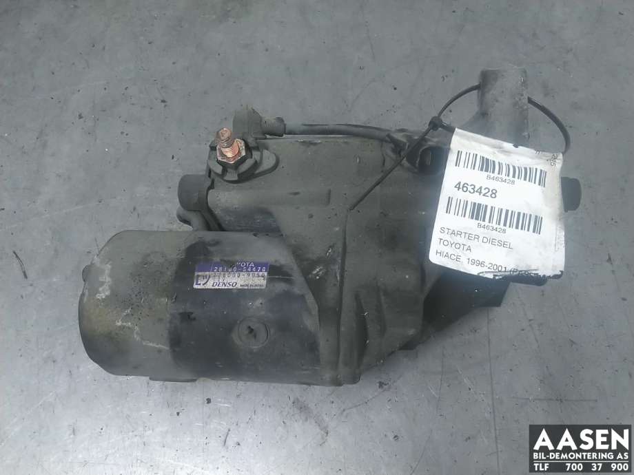 Starter diesel til Toyota Hiace, 1996-2001 (Fase 1)  (2810054340)