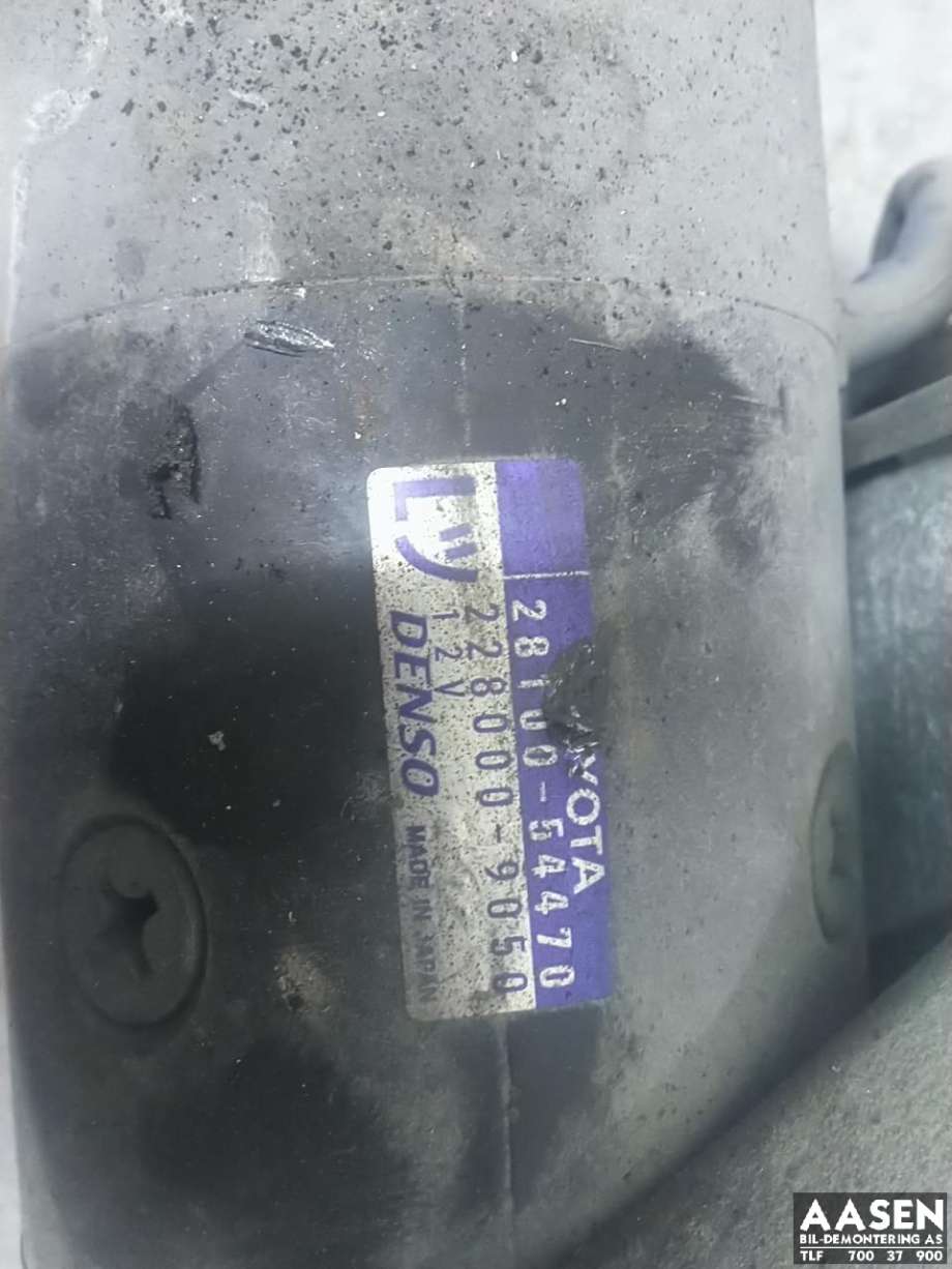 Starter diesel til Toyota Hiace 1996-2001 (Fase 1)  (2810054340|)