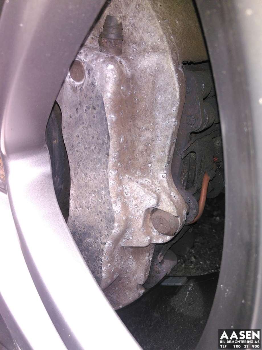 Bremsecaliper høyre foran til Audi Q7 2010-2015 (Type I, Fase 2) (7L6 615 150|)